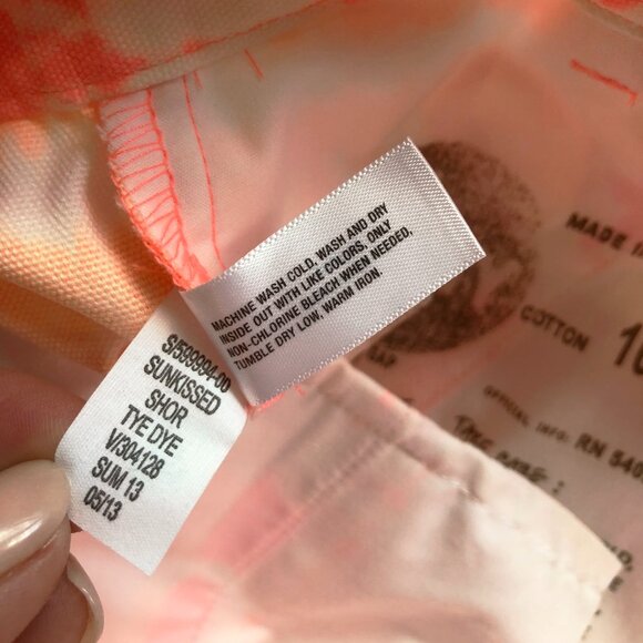 NWT Gap "Sunkissed" Shorts - Tye Dye - Picture 11 of 11